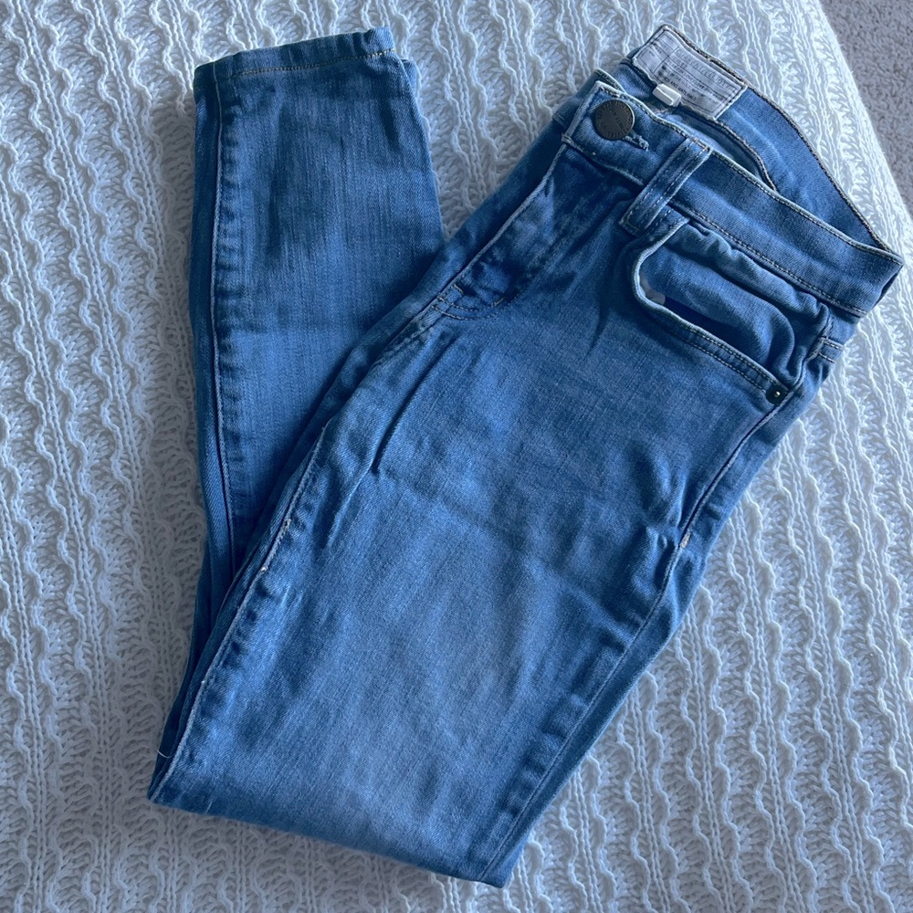 CURRENT ELLIOT - light wash skinny jeans (24)